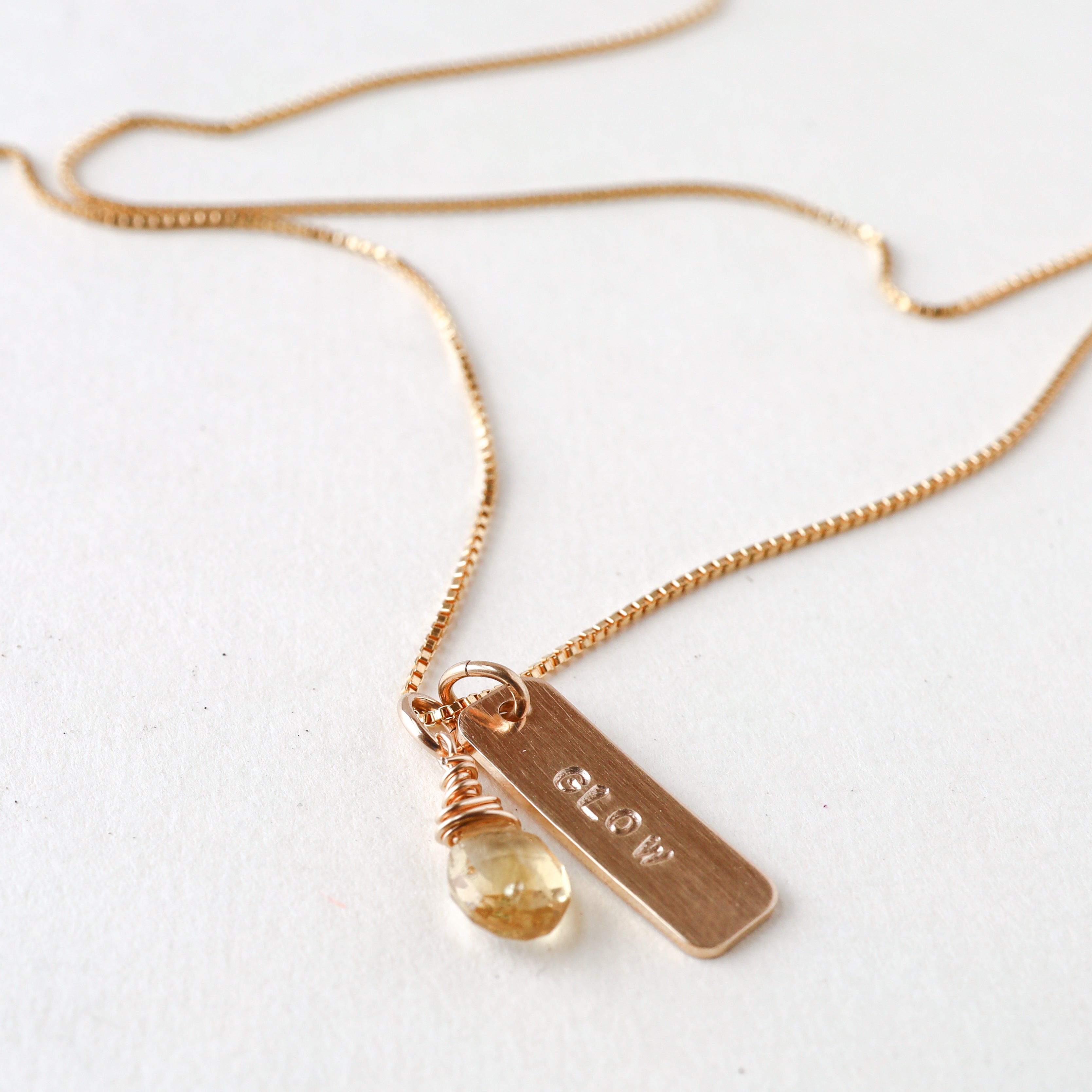 Box Chain With Rectangle Tag